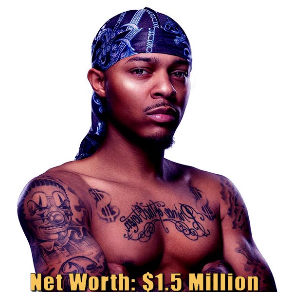 Image of American rapper, Bow Wow net worth is $1.5 million